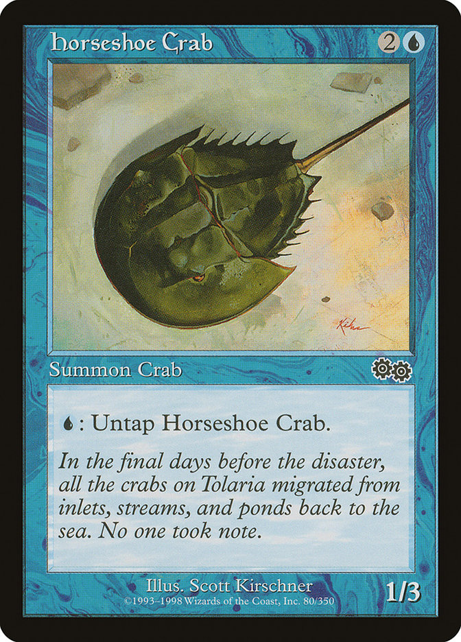 Horseshoe Crab [Urza's Saga] - The Mythic Store | 24h Order Processing