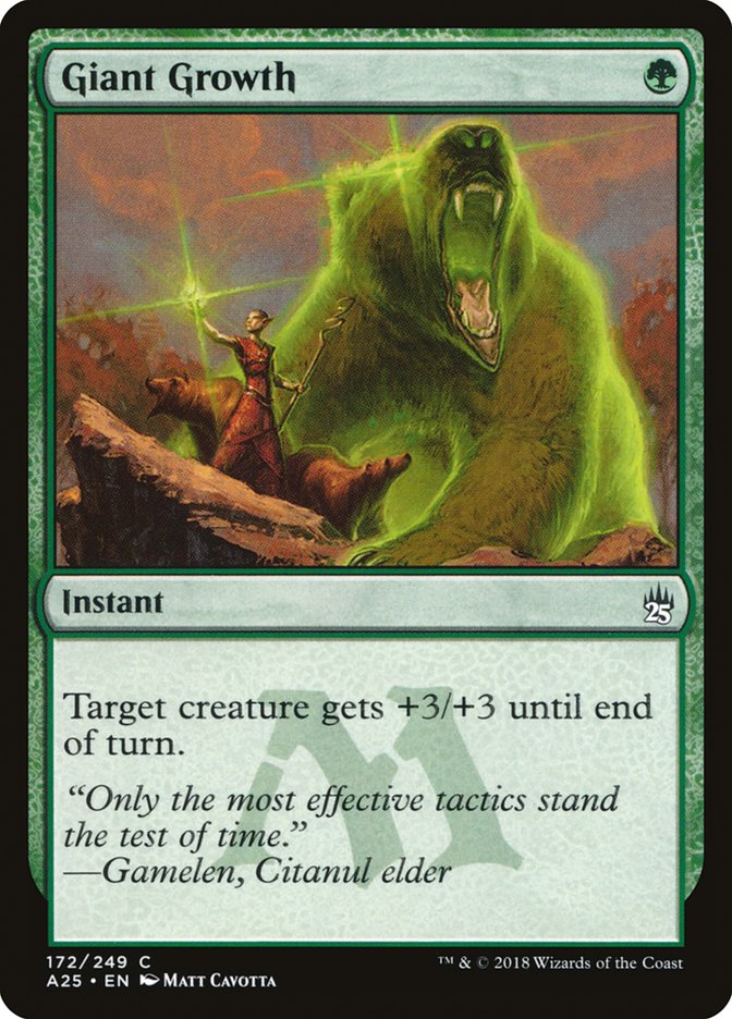 Giant Growth [Masters 25] - The Mythic Store | 24h Order Processing
