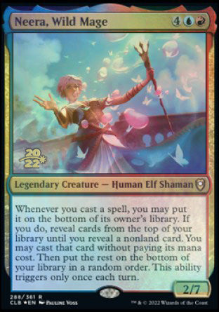 Neera, Wild Mage [Commander Legends: Battle for Baldur's Gate Prerelease Promos] - The Mythic Store | 24h Order Processing
