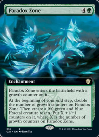 Paradox Zone (Extended Art) [Commander 2021] - The Mythic Store | 24h Order Processing