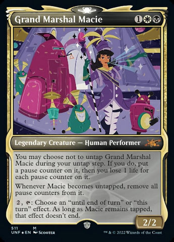 Grand Marshal Macie (Showcase) (Galaxy Foil) [Unfinity] - The Mythic Store | 24h Order Processing