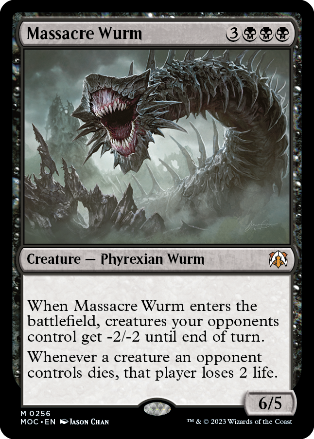 Massacre Wurm [March of the Machine Commander] - The Mythic Store | 24h Order Processing
