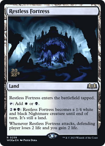 Restless Fortress [Wilds of Eldraine Prerelease Promos] - The Mythic Store | 24h Order Processing