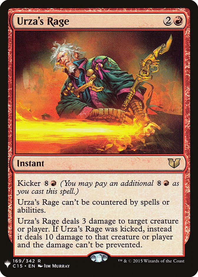 Urza's Rage [The List] - The Mythic Store | 24h Order Processing