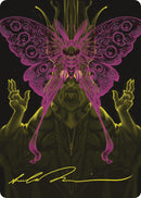 Victor, Valgavoth's Seneschal Art Card (44/54) (Gold-Stamped Signature) [Duskmourn: House of Horror Art Series] - The Mythic Store | 24h Order Processing