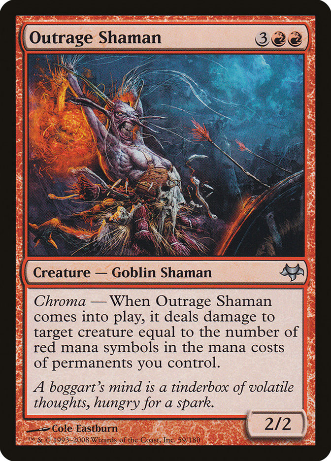 Outrage Shaman [Eventide] - The Mythic Store | 24h Order Processing