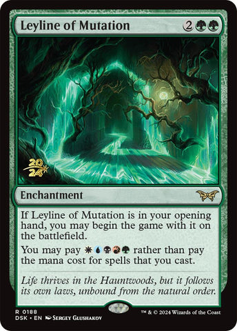Leyline of Mutation [Duskmourn: House of Horror Prerelease Promos] - The Mythic Store | 24h Order Processing