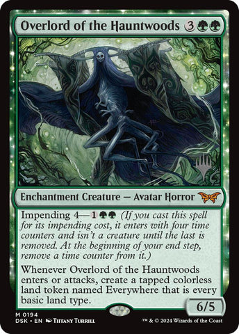Overlord of the Hauntwoods (Promo Pack) [Duskmourn: House of Horror Promos] - The Mythic Store | 24h Order Processing