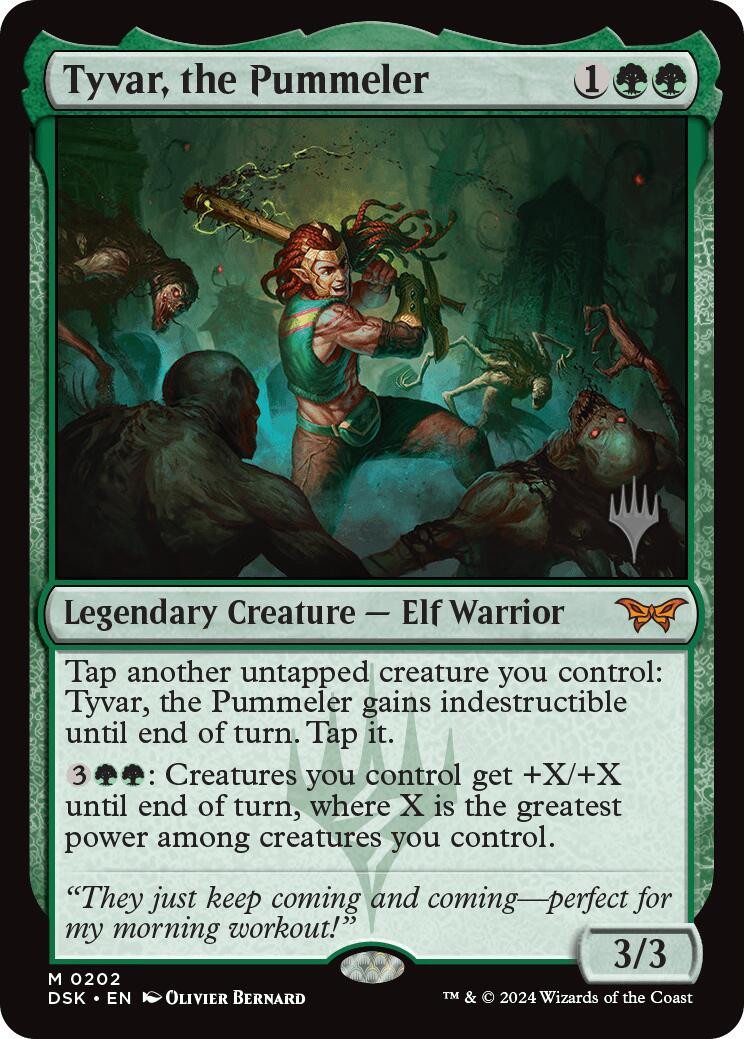 Tyvar, the Pummeler [Duskmourn: House of Horror Promos] - The Mythic Store | 24h Order Processing