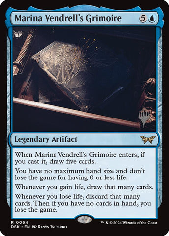 Marina Vendrell's Grimoire (Promo Pack) [Duskmourn: House of Horror Promos] - The Mythic Store | 24h Order Processing