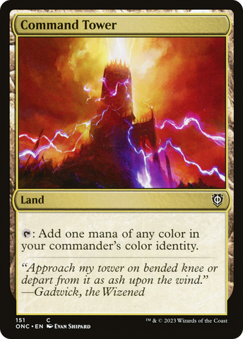 Command Tower [Phyrexia: All Will Be One Commander] - The Mythic Store | 24h Order Processing