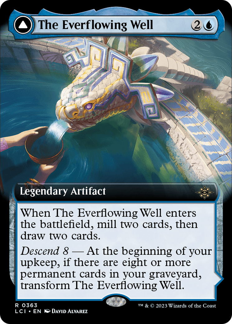 The Everflowing Well // The Myriad Pools (Extended Art) [The Lost Caverns of Ixalan] - The Mythic Store | 24h Order Processing