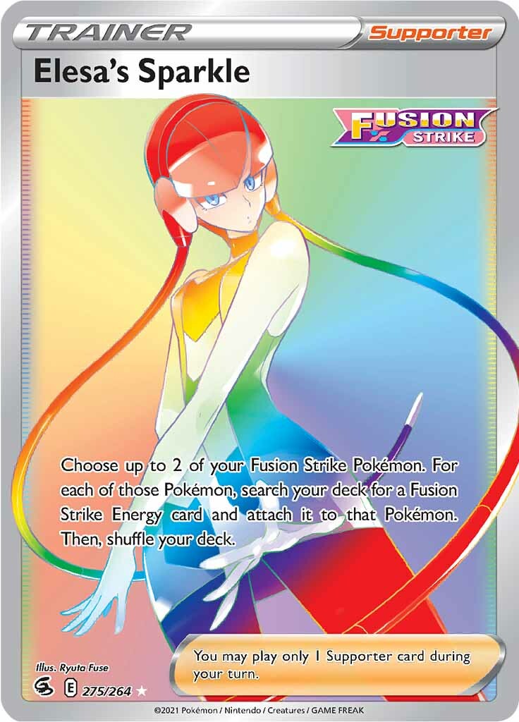 Elesa's Sparkle (275/264) [Sword & Shield: Fusion Strike] - The Mythic Store | 24h Order Processing