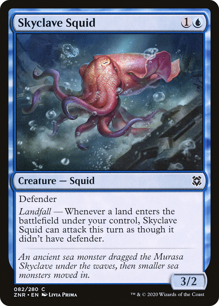 Skyclave Squid [Zendikar Rising] - The Mythic Store | 24h Order Processing