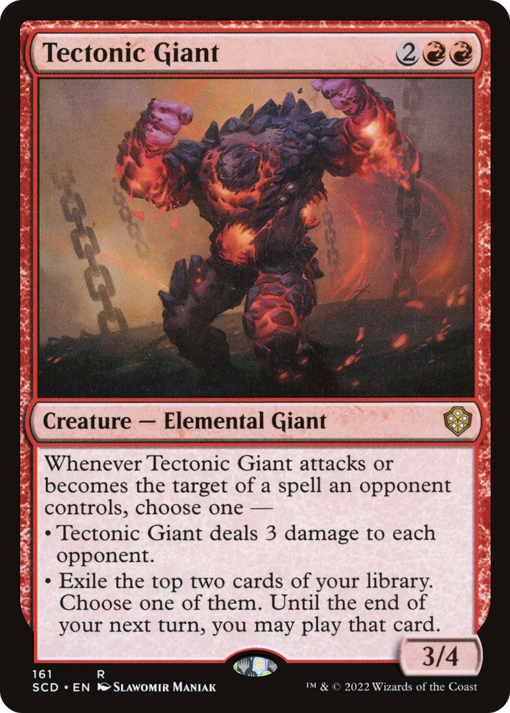 Tectonic Giant [Starter Commander Decks] - The Mythic Store | 24h Order Processing