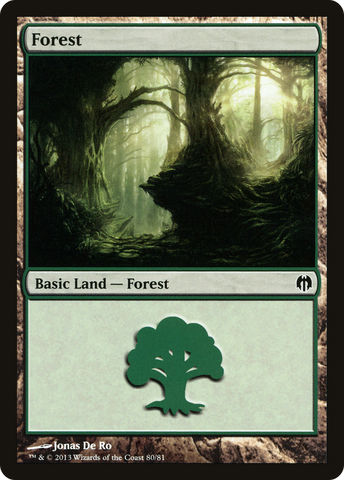 Forest (80) [Duel Decks: Heroes vs. Monsters] - The Mythic Store | 24h Order Processing