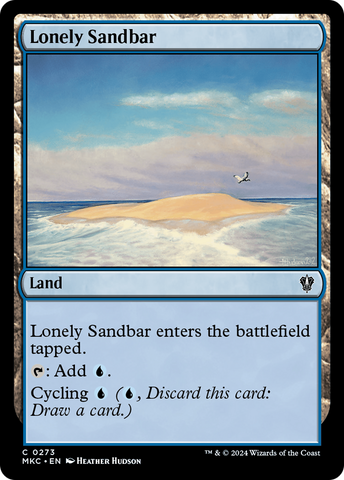 Lonely Sandbar [Murders at Karlov Manor Commander] - The Mythic Store | 24h Order Processing