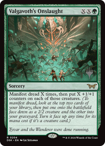 Valgavoth's Onslaught (Promo Pack) [Duskmourn: House of Horror Promos] - The Mythic Store | 24h Order Processing