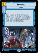 Equalize (055/257) (055/257) [Twilight of the Republic] - The Mythic Store | 24h Order Processing