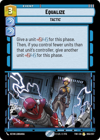Equalize (055/257) (055/257) [Twilight of the Republic] - The Mythic Store | 24h Order Processing