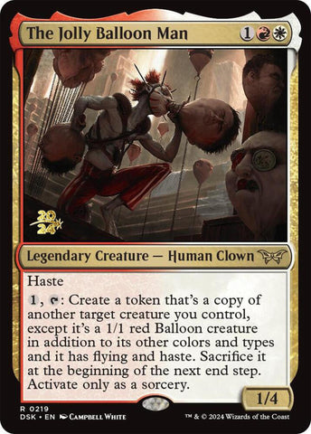 The Jolly Balloon Man [Duskmourn: House of Horror Prerelease Promos] - The Mythic Store | 24h Order Processing