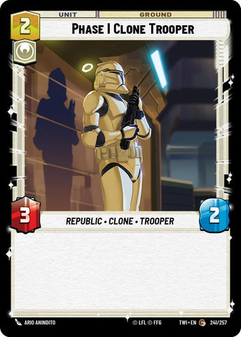 Phase I Clone Trooper (241/257) (241/257) [Twilight of the Republic] - The Mythic Store | 24h Order Processing