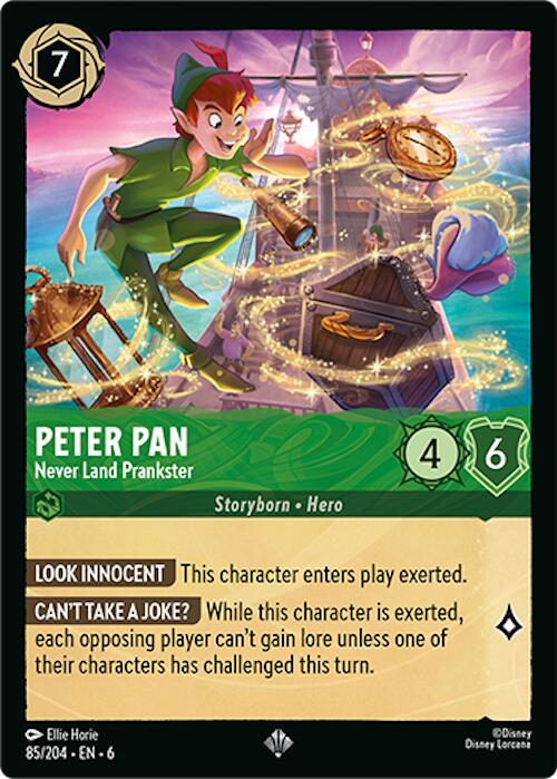 Peter Pan - Never Land Prankster (85/204) [Azurite Sea] - The Mythic Store | 24h Order Processing