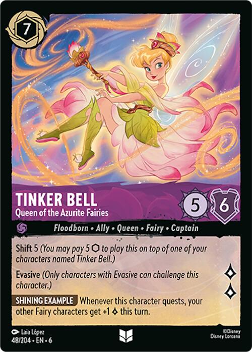 Tinker Bell - Queen of the Azurite Fairies (48/204) [Azurite Sea] - The Mythic Store | 24h Order Processing