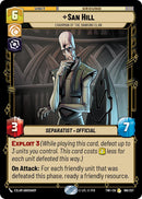 San Hill - Chairman of the Banking Clan (186/257) (186/257) [Twilight of the Republic] - The Mythic Store | 24h Order Processing