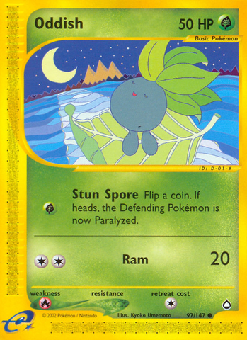 Oddish (97/147) [Aquapolis] - The Mythic Store | 24h Order Processing