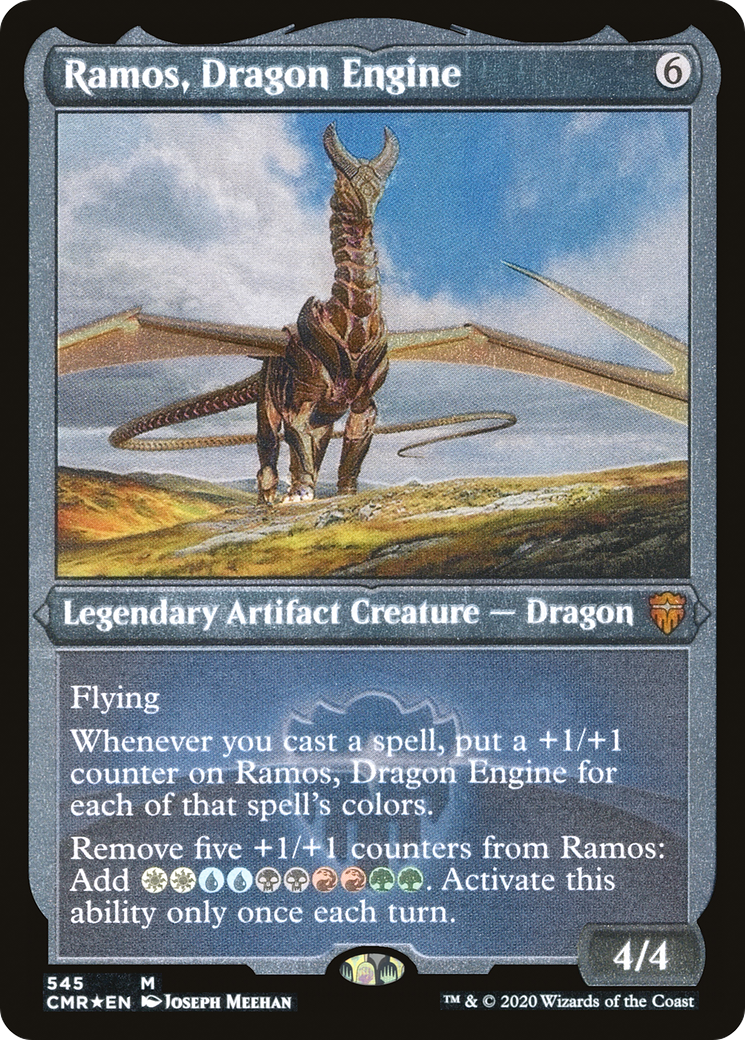 Ramos, Dragon Engine (Etched) [Commander Legends] - The Mythic Store | 24h Order Processing