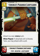Ahsoka's Padawan Lightsaber (248/257) (248/257) [Twilight of the Republic] - The Mythic Store | 24h Order Processing