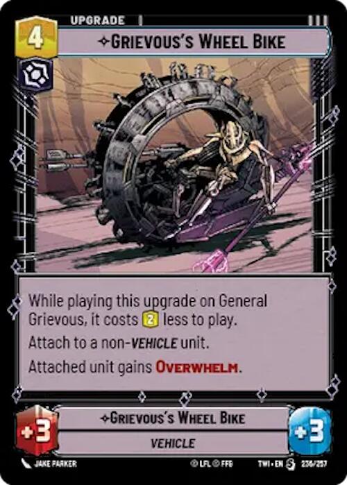 Grievous's Wheel Bike (236/257) [Twilight of the Republic] - The Mythic Store | 24h Order Processing