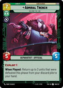 Admiral Trench - Holding the Line (086/257) (086/257) [Twilight of the Republic] - The Mythic Store | 24h Order Processing