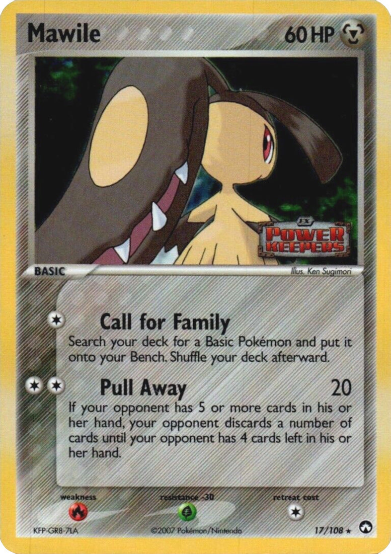 Mawile (17/108) (Stamped) [EX: Power Keepers] - The Mythic Store | 24h Order Processing