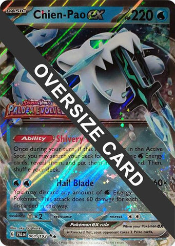 Chien-Pao ex (061/193) (Jumbo) [Scarlet & Violet: Black Star Promos] - The Mythic Store | 24h Order Processing