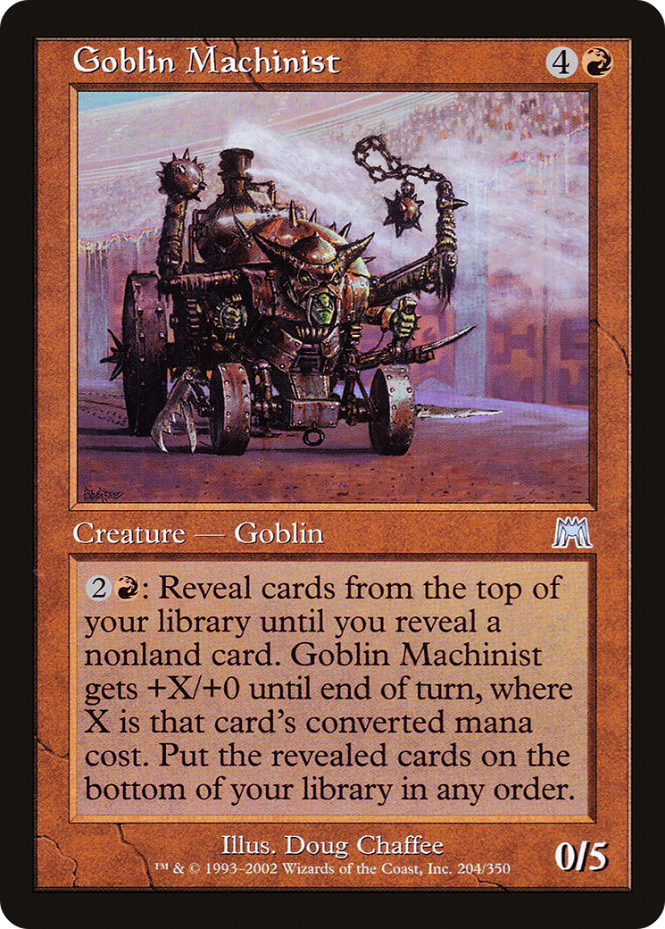 Goblin Machinist [Onslaught] - The Mythic Store | 24h Order Processing