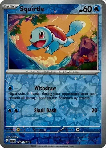 Squirtle (007/165) (Cosmos Holo) (Costco Exclusive) [Scarlet & Violet 151] - The Mythic Store | 24h Order Processing