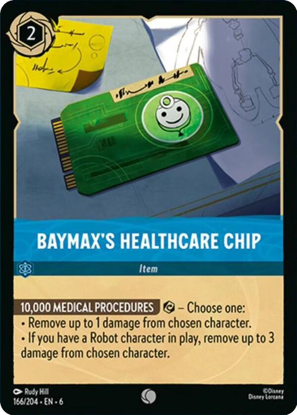 Baymax's Healthcare Chip (166/204) [Azurite Sea] - The Mythic Store | 24h Order Processing