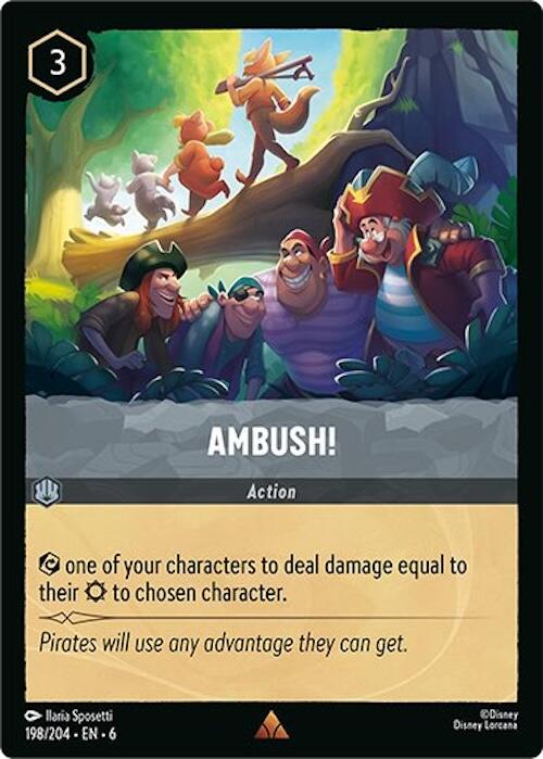 Ambush! (198/204) [Azurite Sea] - The Mythic Store | 24h Order Processing