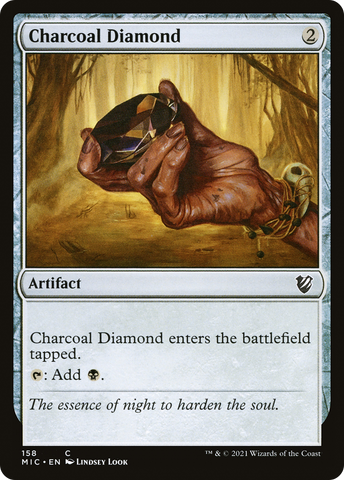 Charcoal Diamond [Innistrad: Midnight Hunt Commander] - The Mythic Store | 24h Order Processing