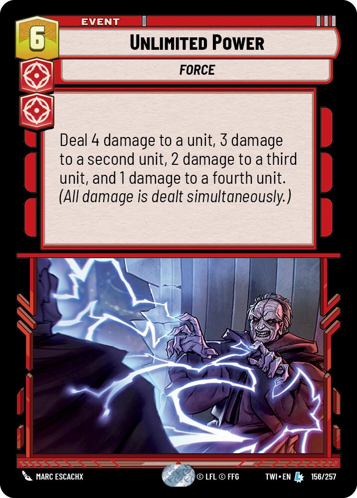 Unlimited Power (156/257) [Twilight of the Republic] - The Mythic Store | 24h Order Processing