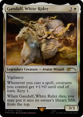 Gandalf, White Rider [Resale Promos] - The Mythic Store | 24h Order Processing