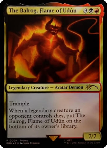 The Balrog, Flame of Udun [Resale Promos] - The Mythic Store | 24h Order Processing