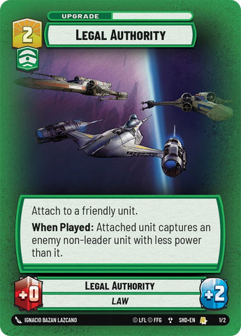 Legal Authority (1/2) (1/2) [Store Showdown Promos] - The Mythic Store | 24h Order Processing