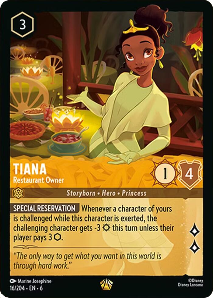 Tiana - Restaurant Owner (16/204) [Azurite Sea] - The Mythic Store | 24h Order Processing