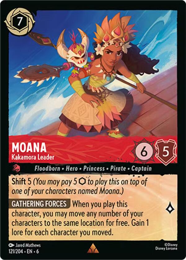 Moana - Kakamora Leader (121/204) [Azurite Sea] - The Mythic Store | 24h Order Processing