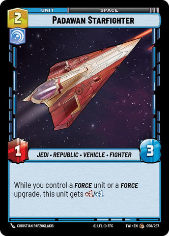Padawan Starfighter (058/257) (058/257) [Twilight of the Republic] - The Mythic Store | 24h Order Processing