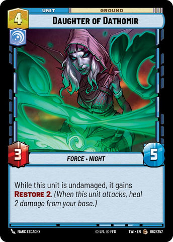 Daughter of Dathomir (062/257) (062/257) [Twilight of the Republic] - The Mythic Store | 24h Order Processing