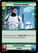 Strategic Acumen (120/257) (120/257) [Twilight of the Republic] - The Mythic Store | 24h Order Processing